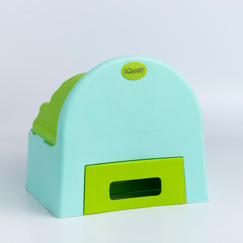 Sqwhat 3-in-1 Potty Seat – Indian Squat, Western Style & Toilet Adapter for Easy Training